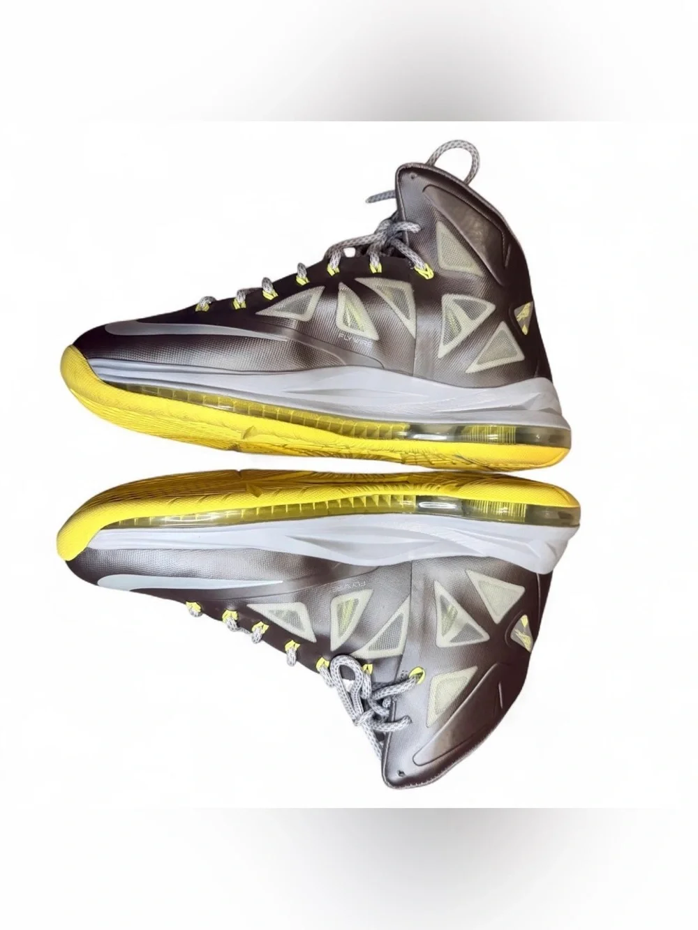 Nike Men’s Athletic Shoes - Gray/Yellow